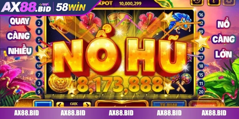 Sảnh nổ hũ hợp tác cùng nhiều đơn vị nổi tiếng thế giới